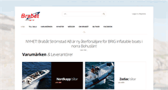 Desktop Screenshot of brabat.se